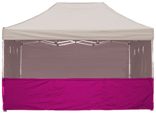 4.5m Instant Shelter Half Sidewall Pink Main Image