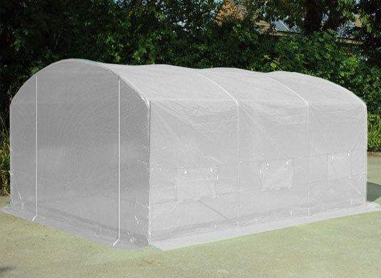 4m x 3.5m Pro Max White Poly Tunnel Main Image