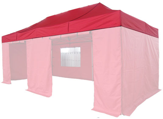 5m x 2.5m Extreme 40 Instant Shelter Replacement Canopy Red Main Image