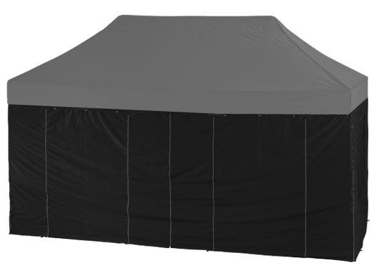 5m x 2.5m Trader-Max 30 Instant Shelter Sidewalls Black Main Image