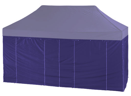5m x 2.5m Trader-Max 30 Instant Shelter Sidewalls Navy Blue Main Image