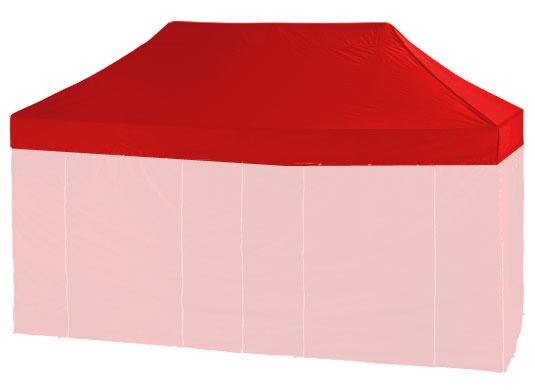 5m x 2.5m Trader-Max 30 Instant Shelter Replacement Canopy Red Main Image