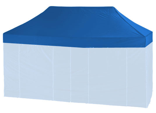 5m x 2.5m Trader-Max 30 Instant Shelter Replacement Canopy Royal Blue Main Image