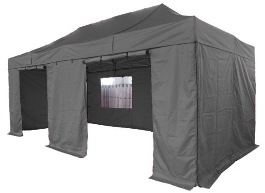 3m x 6m Extreme 40 Instant Shelter Black Image 15