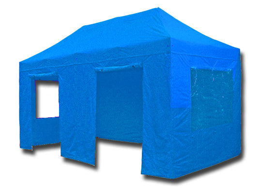 3m x 6m Trader-Max 30 Instant Shelter Royal Blue Image 11