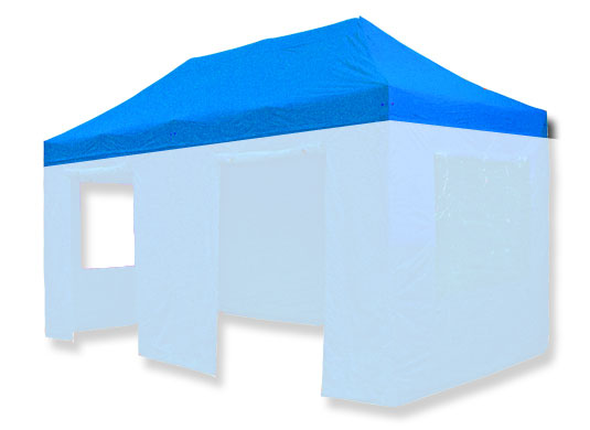 3m x 6m Trader-Max 30 Instant Shelter Replacement Canopy Royal Blue Main Image