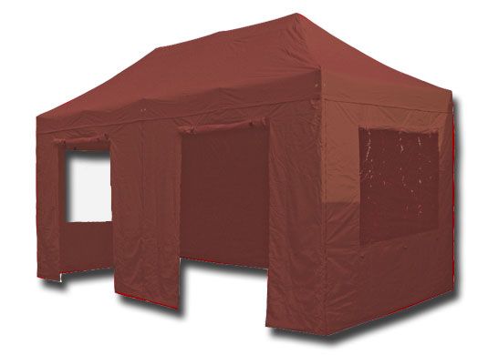 3m x 6m Trader-Max 30 Instant Shelter Brown Image 11