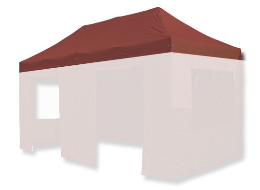 3m x 6m Trader-Max 30 Instant Shelter Replacement Canopy Brown Main Image