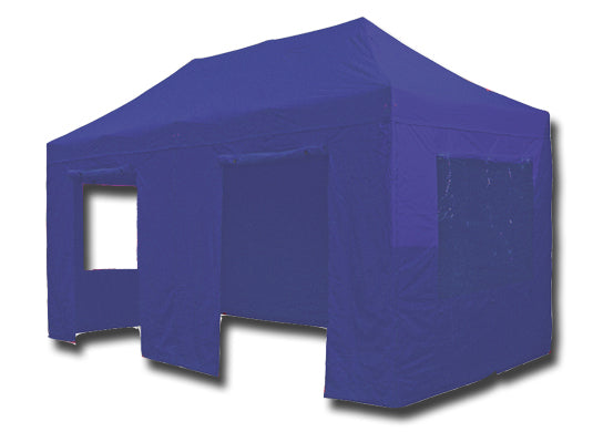 3m x 6m Trader-Max 30 Instant Shelter Navy Blue Image 11