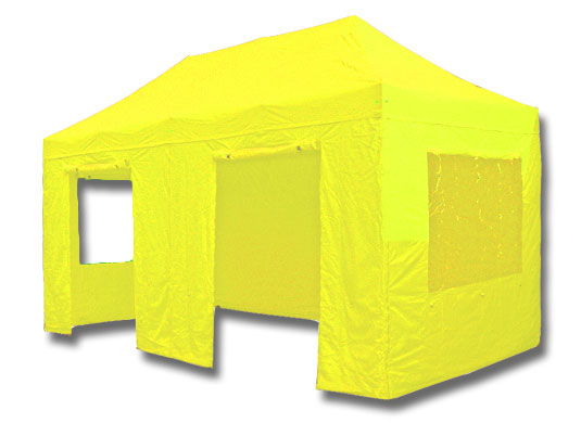 3m x 6m Trader-Max 30 Instant Shelter Yellow Image 11