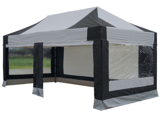3m x 6m Extreme 50 Instant Shelter Black/Silver Image 13