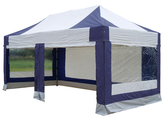 8m x 4m Extreme 50 Instant Shelter Navy Blue/White Image 13