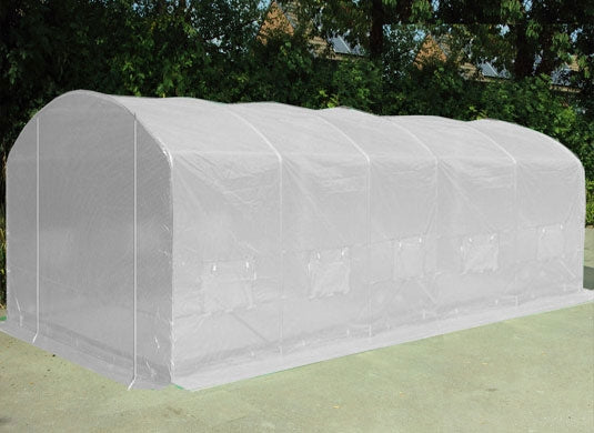 6m x 3.5m Pro Max White Poly Tunnel Main Image