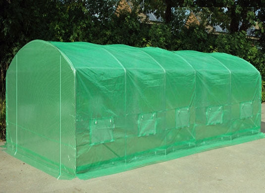 6m x 3.5m Pro Max Green Poly Tunnel Main Image
