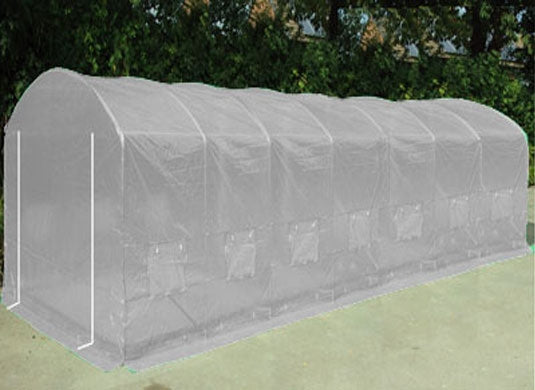 8m x 3.5m Pro Max White Poly Tunnel Image 9