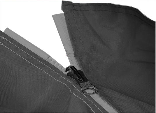 3m x 4.5m Trader-Max 30 Instant Shelter Sidewalls Black Image 5