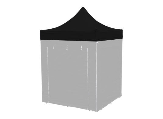 2m x 2m Compact 40 Instant Shelter Replacement Canopy Black Main Image