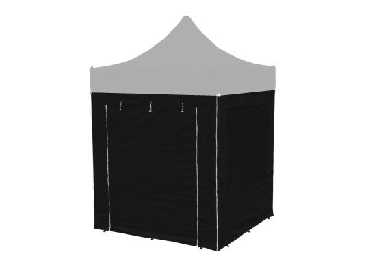 2m x 2m Compact 40 Instant Shelter Sidewalls Black Main Image