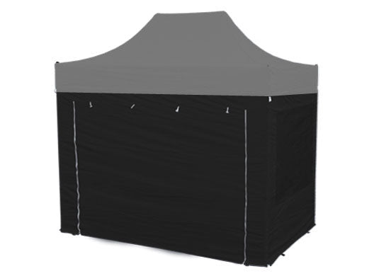 3m x 2m Trader-Max 30 Instant Shelter Sidewalls Black Main Image
