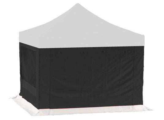 4m x 4m Extreme 50 Instant Shelter Sidewalls Black Main Image