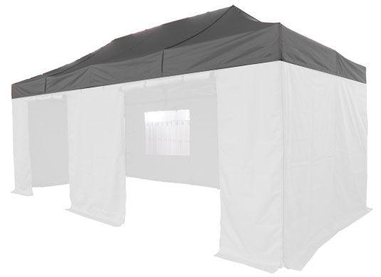 8m x 4m Extreme 50 Instant Shelter Replacement Canopy Black Main Image