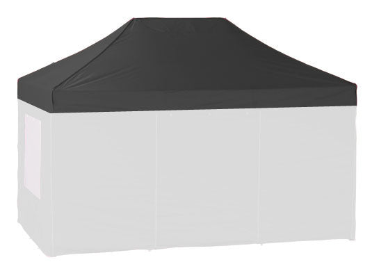 6m x 4m Extreme 50 Instant Shelter Replacement Canopy Black Main Image