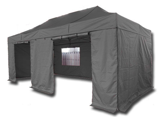 3m x 4.5m Extreme 50 Instant Shelter Black Image 14