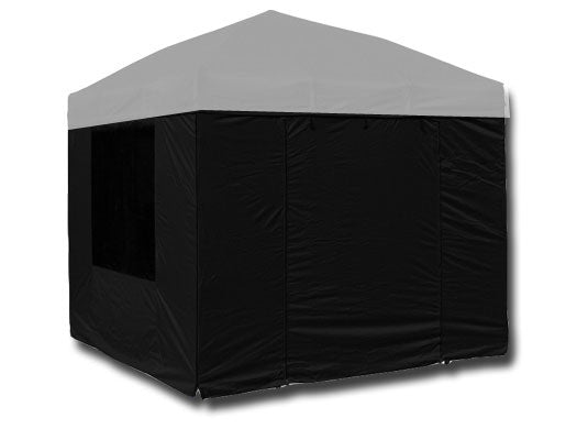 3m x 3m Trader-Max 30 Instant Shelter Sidewalls Black Main Image