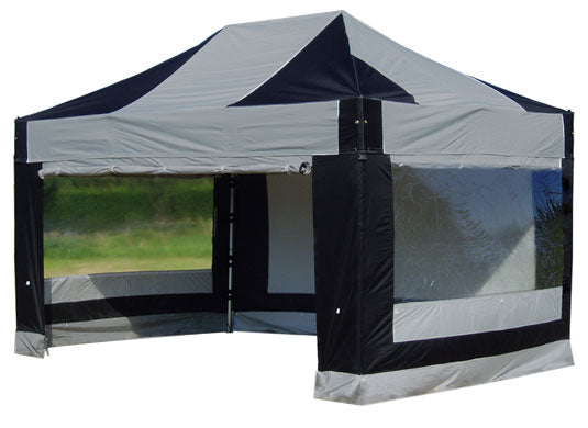 3m x 4.5m Extreme 50 Instant Shelter Black/Silver Image 13