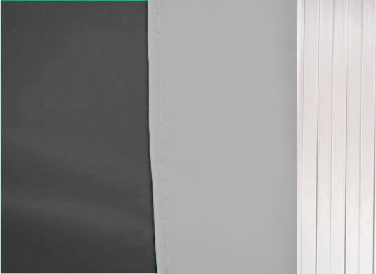 4m x 2m Extreme 50 Instant Shelter Sidewalls Black/Silver Image 3