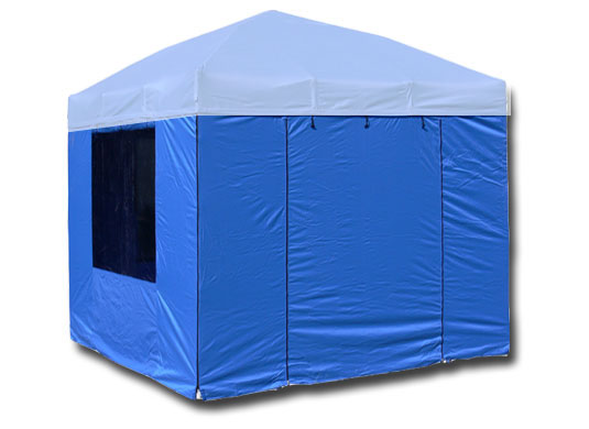 3m x 3m Trader-Max 30 Instant Shelter Sidewalls Royal Blue Main Image