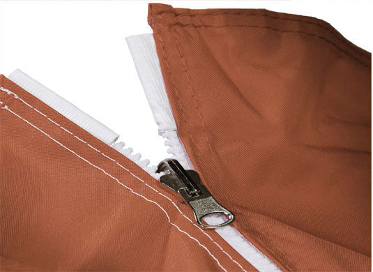 3m x 4.5m Trader-Max 30 Instant Shelter Sidewalls Brown Image 5