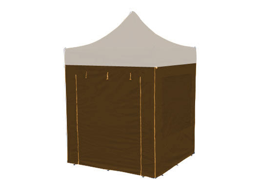 2m x 2m Compact 40 Instant Shelter Sidewalls Brown Main Image