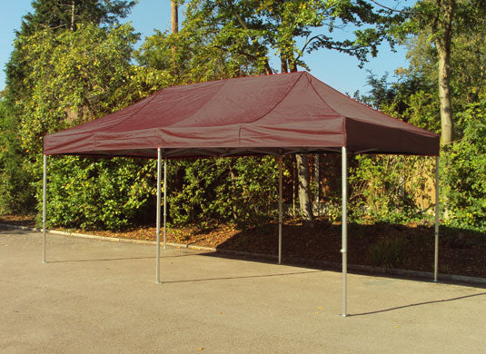 3m x 6m Trader-Max 30 Instant Shelter Brown Image 3