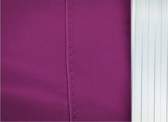 3m x 3m Compact 40 Instant Shelter Sidewalls Burgundy Image 3