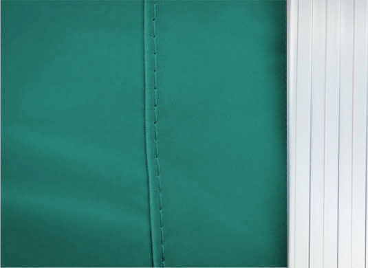 3m x 4.5m Compact 40 Instant Shelter Sidewalls Green Image 3