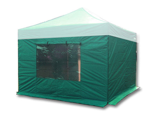 3m x 3m Extreme 40 Instant Shelter Sidewalls Green Main Image