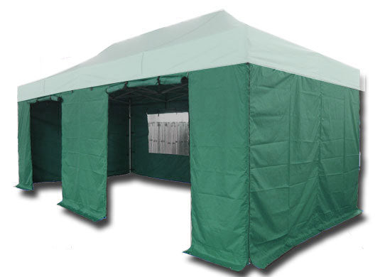 5m x 2.5m Extreme 40 Instant Shelter Sidewalls Green Main Image