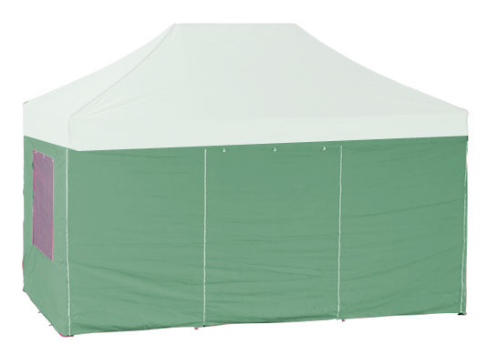 4m x 2m Extreme 50 Instant Shelter Sidewalls Green Main Image