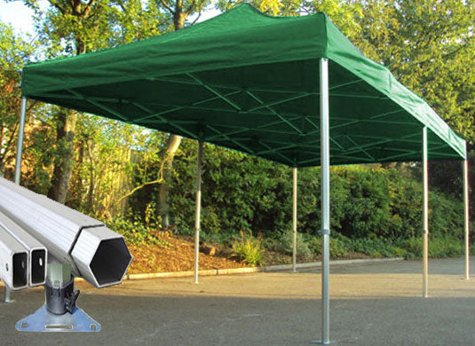 3m x 6m Extreme 40 Instant Shelter Green Image 2