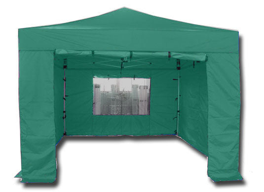 3m x 3m Extreme 50 Instant Shelter Gazebos Green Image 14
