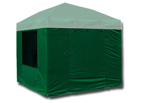 3m x 3m Trader-Max 30 Instant Shelter Sidewalls Green Main Image