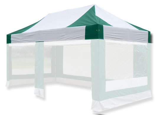 8m x 4m Extreme 50 Instant Shelter Replacement Canopy Green/White Main Image