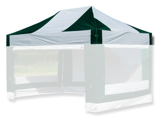 3m x 4.5m Extreme 50 Instant Shelter Replacement Canopy Green/White Main Image