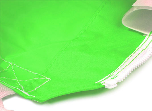 3m x 4.5m Trader-Max 30 Instant Shelter Sidewalls Lime Green Image 6