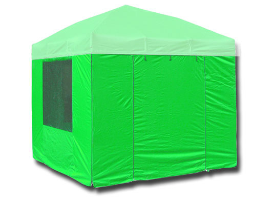 3m x 3m Trader-Max 30 Instant Shelter Sidewalls Lime Green Main Image
