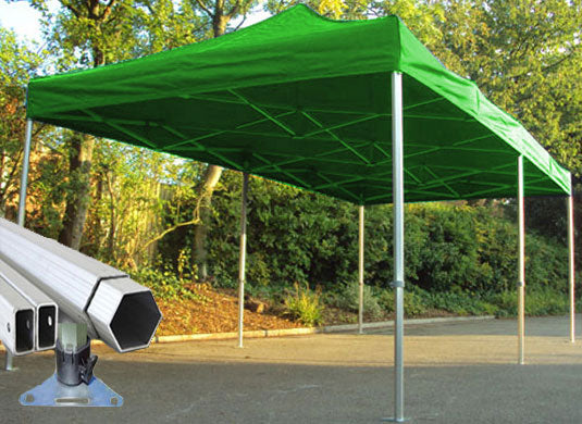 3m x 6m Extreme 40 Instant Shelter Lime Green Image 2