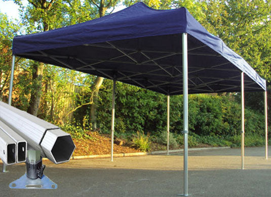 5m x 2.5m Extreme 40 Instant Shelter Navy Blue Image 2