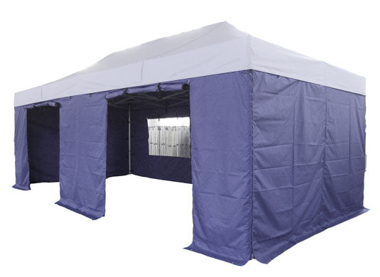 3m x 6m Extreme 40 Instant Shelter Sidewalls Navy Blue Main Image