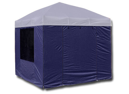 3m x 3m Trader-Max 30 Instant Shelter Sidewalls Navy Blue Main Image